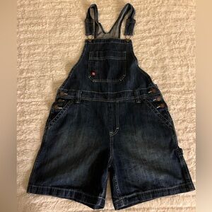 Dickies Women’s Denim Short/ Cut Off Overalls